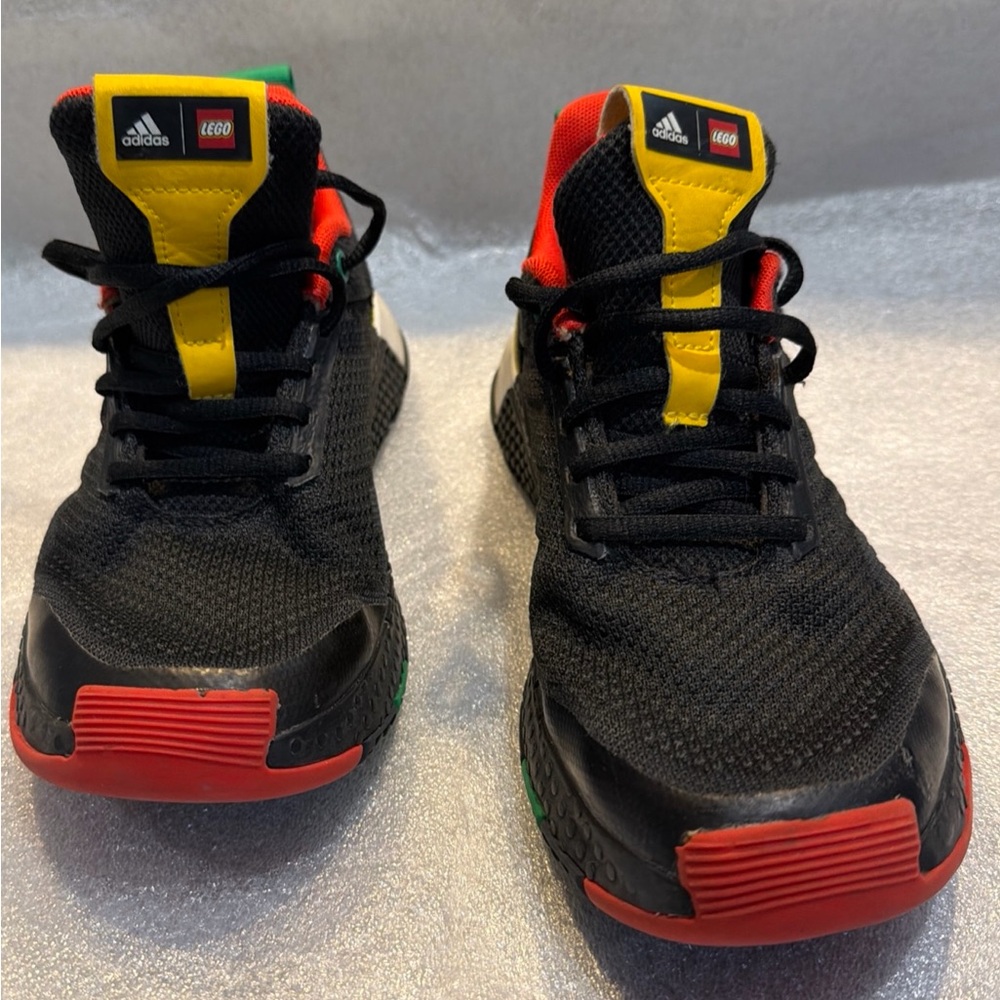 Adidas x LEGO sport pro Black and Red Sneakers size 6 - Picture 2 of 16